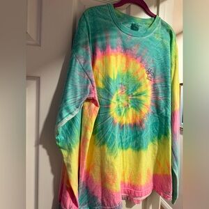 Colortone Oversized Dog Lover Long  Sleeve Tee